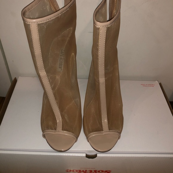 Nude Mesh booties - Picture 3 of 10